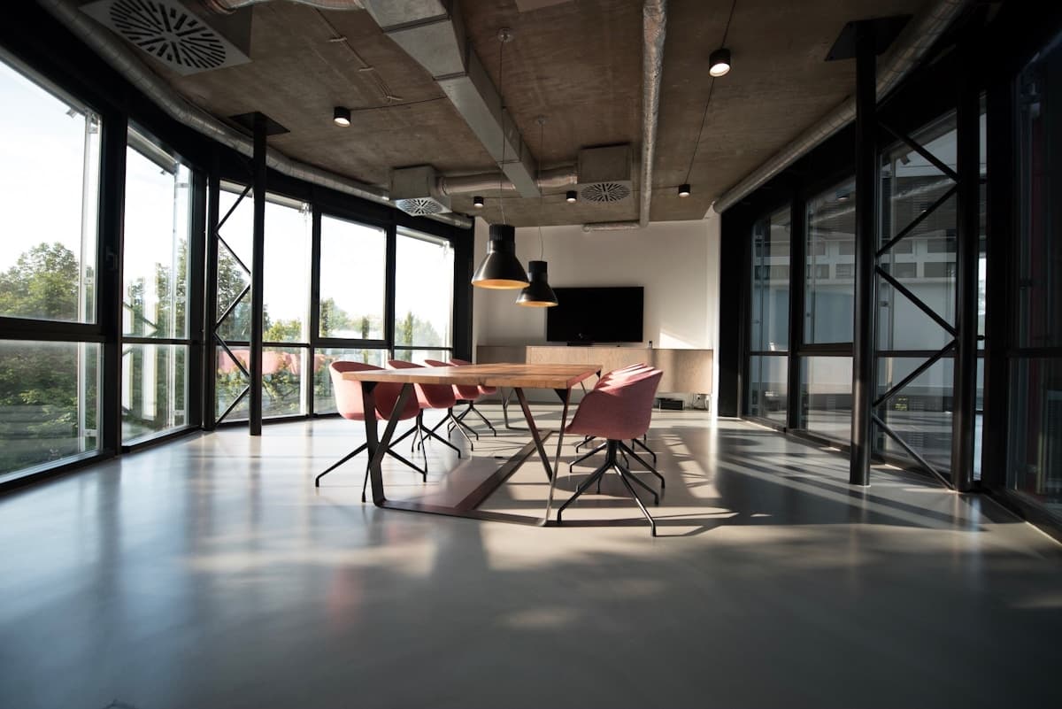 Modern professional office environment for nearshore operations